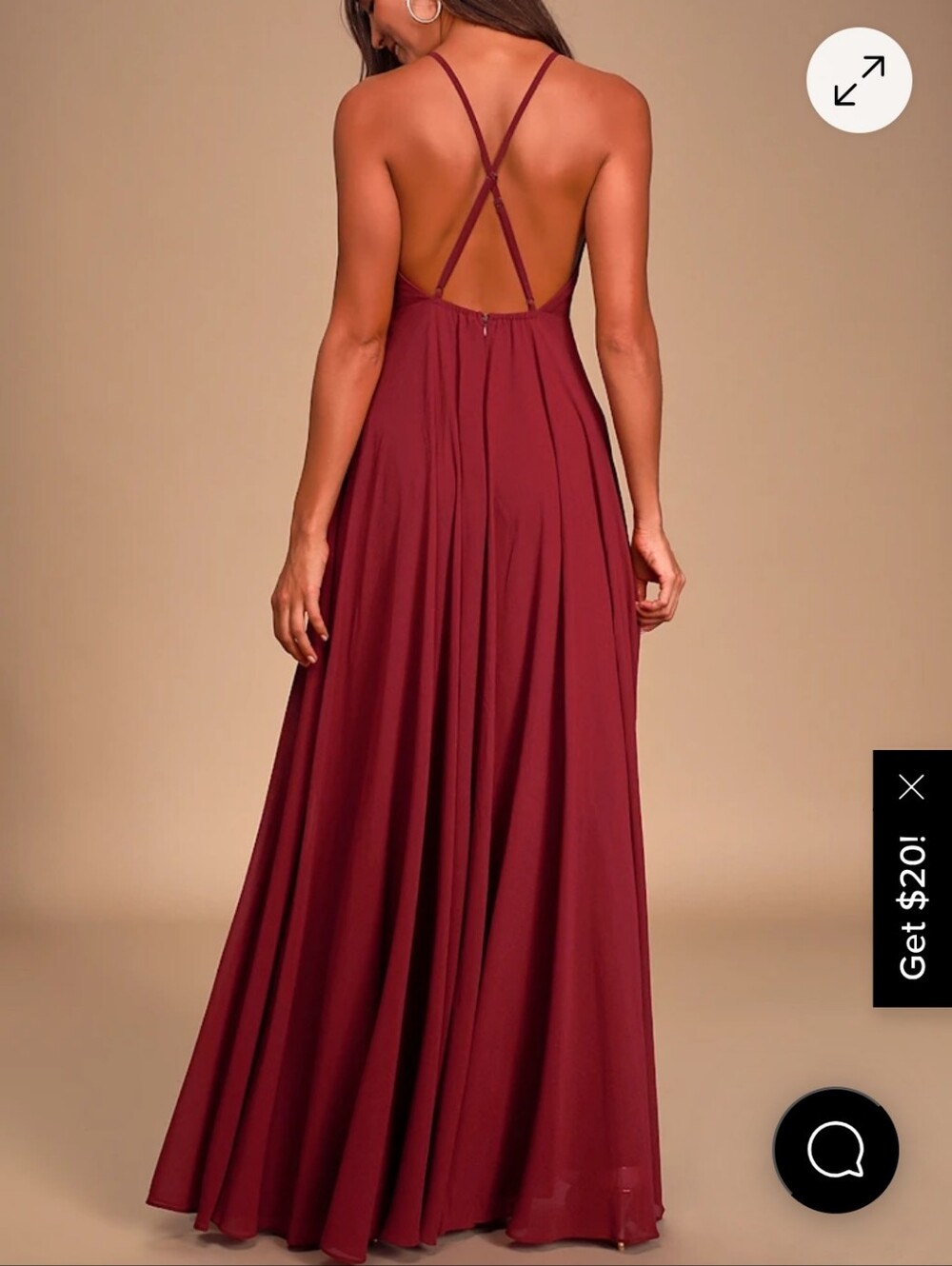 Mythical Kind of Love Wine Red Maxi Dress - Picture 3 of 10